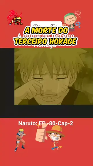 morte do terceiro hokage ep