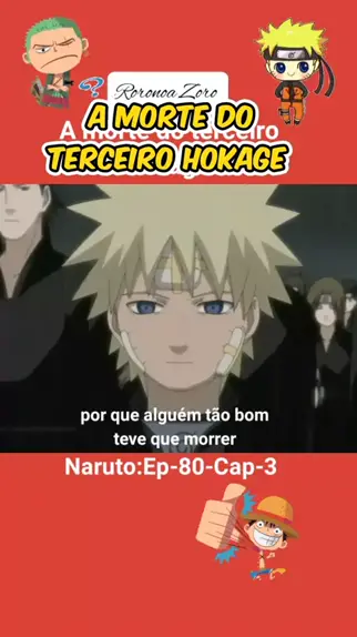 morte do terceiro hokage ep