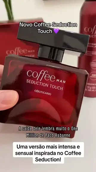 Coffee Man Seduction Touch Desodorante Colônia 100ml