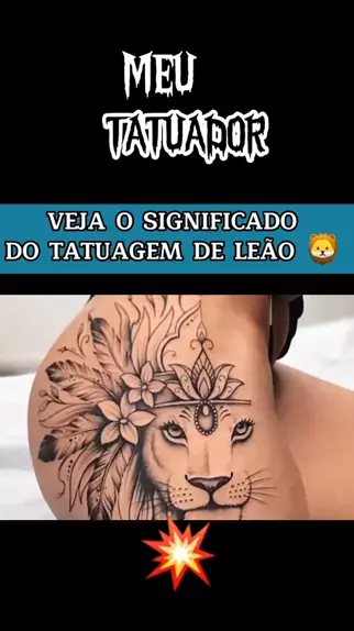 Tatuagem de leão: o significado e por que é tão queridinha dos famosos -  Purebreak