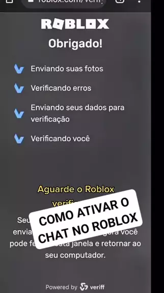 Como ativar chat de voz no Roblox pelo PC e celular