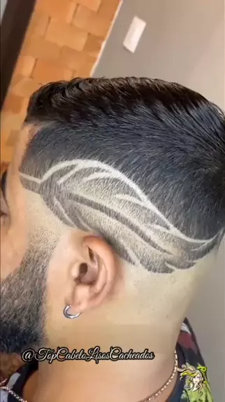 Desenho em corte sales de cabelo masculino