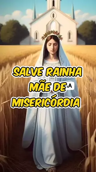 Salve Rainha cantada em latim! 🙏🎼 #salverainha #salveregina