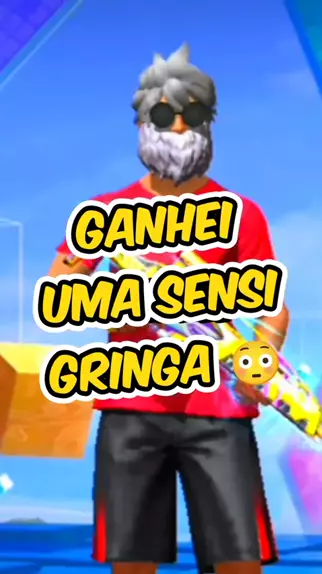 ELE ME REVELOU A MELHOR SENSI PARA FREEFIRE 😳/SENSI DA GRINGA#sensibi