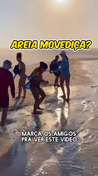 Vocês brincariam na areia movediça? 😂🤝 #trip #lencoismaranhenses