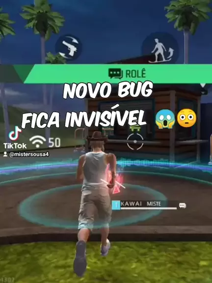 Bug para ficar invisível no free fire #freefire