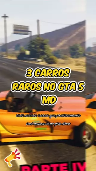 4 Carros Raros escondidos no GTA V 🤩🚗 #gta #gtav #gta5