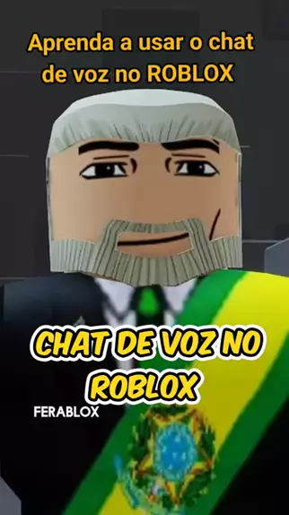 Como ativar o chat de voz no Roblox?