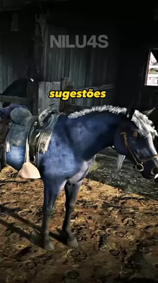 Red Dead Redemption 2 cavalo nokota ruano blue #reddead2