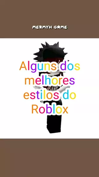 Tipos de estilos no ROBLOX (para meninas) by AmaiOdayaka3 on