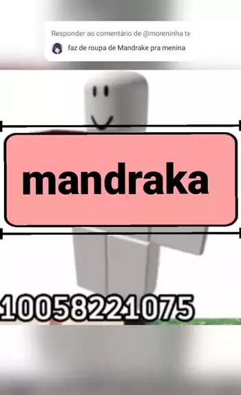 roblox shirt mandrake de menina