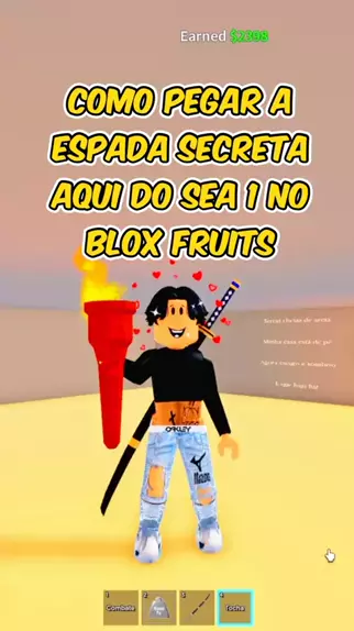 Como pegar a Sabre A ESPADA MAIS FORTE do Sea 1 do Blox Fruits #roblox