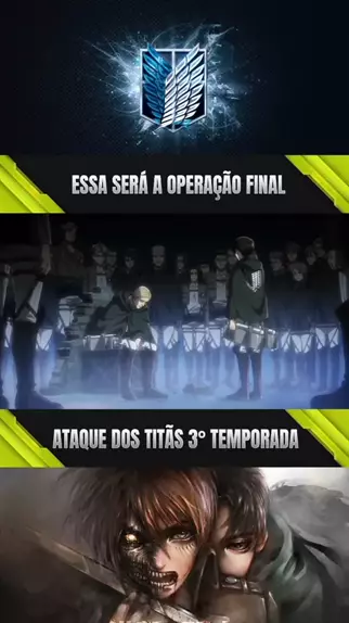 subanimes ataque dos titãs 3 temporada dublado