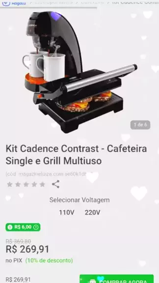 Grill Cadence Multiuso Contrast