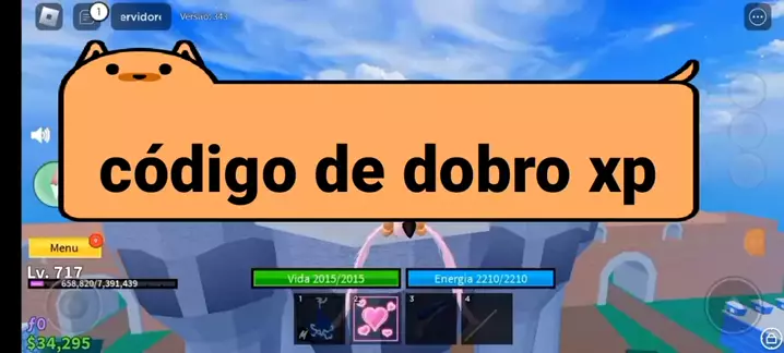 5 NOVOS CODIGOS DE DOBRO XP #bloxfruits #roblox