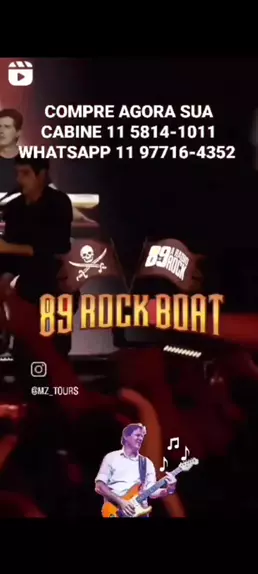89 Rock Boat – O Maior Festival de Rock em Alto Mar