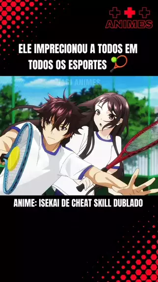 isekai de cheat skill dublado em português #anime