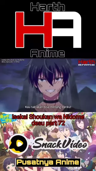 Isekai Shoukan wa Nidome Desu #isekai #anime