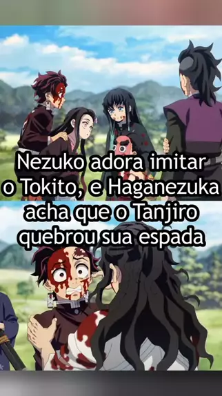 edit do tanjiro com a espada na boca da nezuko