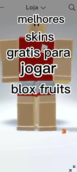 SKINS GRÁTIS PARA JOGAR NO BLOX FRUITS 