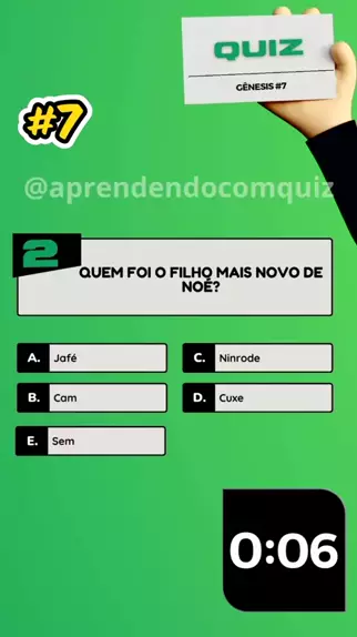 Quiz de Conhecimentos Gerais №7 - Parte 7. #educaquiz