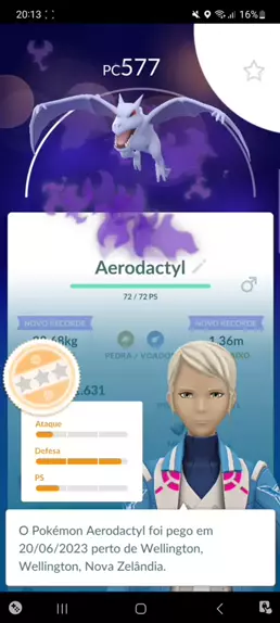 Shiny shadow aerodactyl#pokemongo #pokemon #shiny