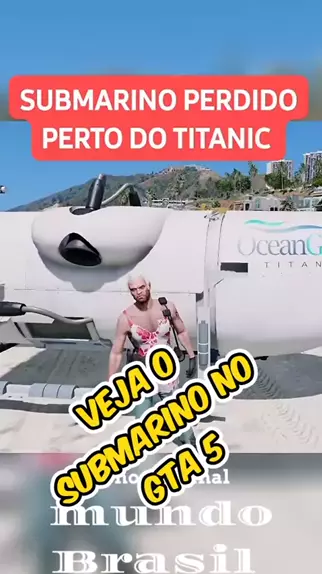 GTA V : Em busca do Submarino Perdido 