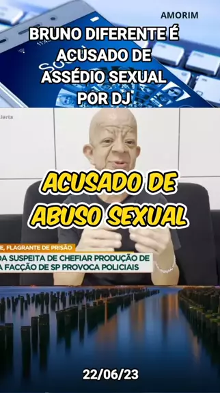 Dj Nathi acusa o influenciador Bruno Diferente de importunação sexual 