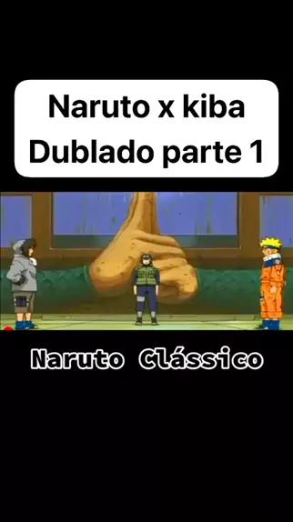 Naruto vs kiba NARUTO CLÁSSICO DUBLADO EM PORTUGUÊS #naruto