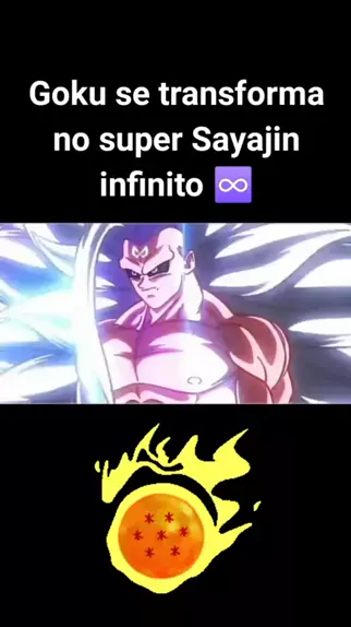 goku em super sayajin infinito