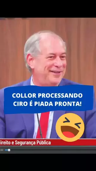 Ciro PND do Brasil ciropnddobrasil . udio original criado por Ciro PND do Brasil. Collor processando Ciro piada pronta ciro cirogomes collor oab danomoral