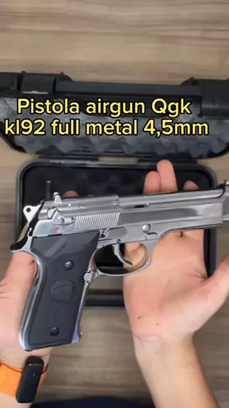 pistola airgun co2 4 5mm w129