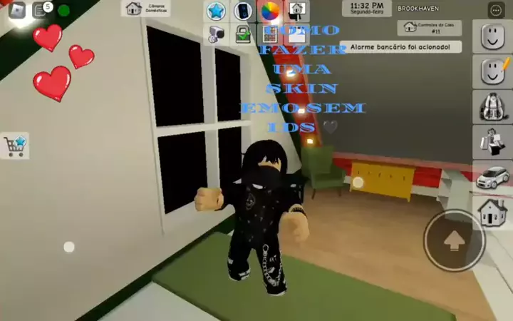 como fazer skin de emo no roblox gratis