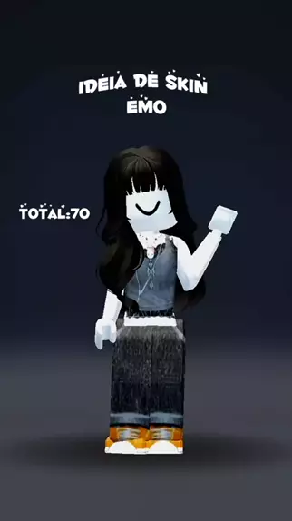 ideias de skins emo grátis no roblox