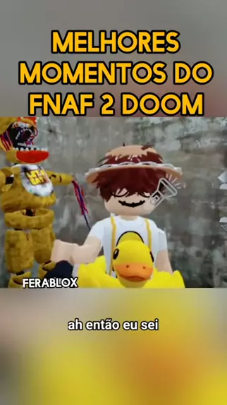 Cazum joga fnaf doom 2 no roblox, tá muito legal : r/PuddingsUtopia