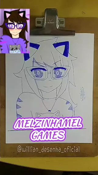 DESENHANDO COM A MELZINHA 