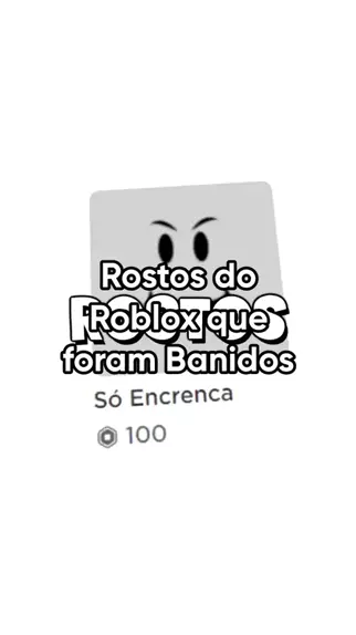 e de rostos do roblox