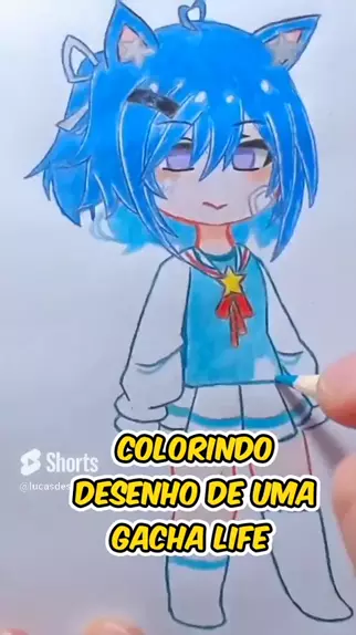 desenhos de gacha life para desenhar