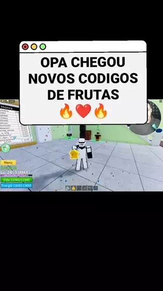 Novos códigos do blox fruits!(outubro) 