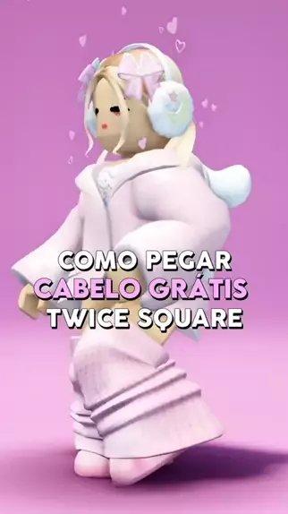 como conseguir o cabelo twice no roblox