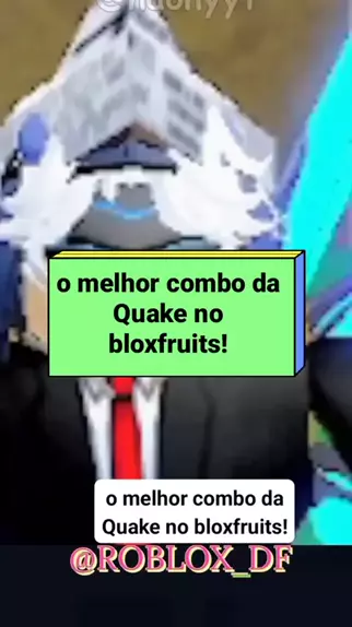 COMBO DE QUAKE MUITO FORTE PARA PVP BLOX FRUITS!!! 