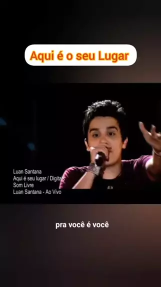 Aqui é o Seu Lugar / Digitais - Ao Vivo - song and lyrics by Luan Santana