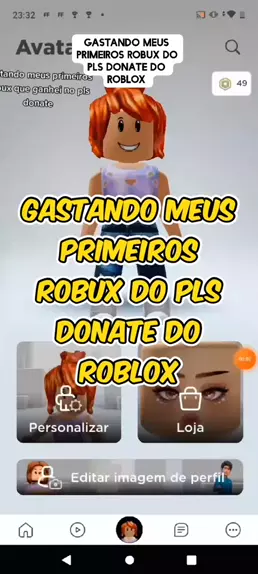 gastando robux no pls donate