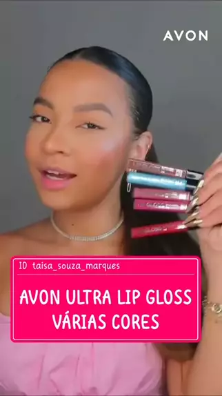 avon lip gloss set