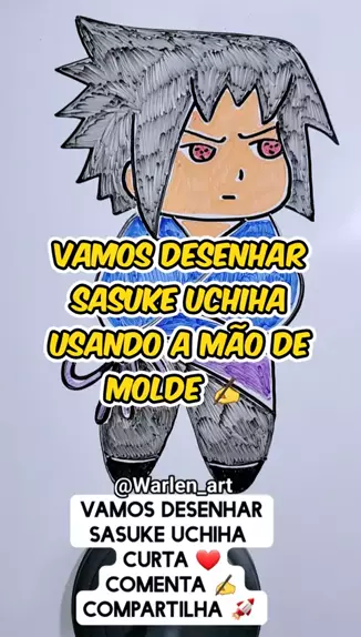 Desenho do sasuke #sasuke #uchiha #sasukeuchiha #desenho