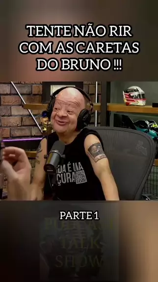 Bruno Diferente fazendo suas caretas no Ticaracaticast