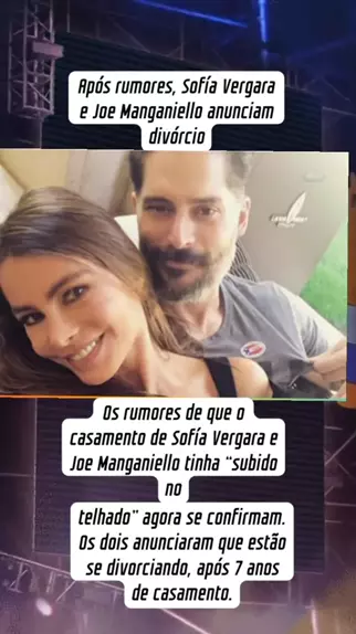 Sofía Vergara e Joe Manganiello terminam casamento após 7 anos, diz site