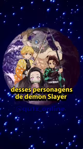 quiz de demon slayer qual oni eu seria