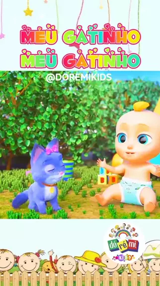 O Gatinho 🐱 Desenho Infantil Musical - HeyKids Português 