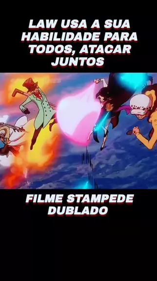 One piece stampede dublado